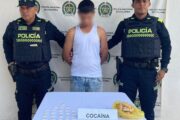 Le hallaron varias dosis de cocaína en alimentos; fue capturado