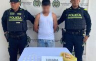Le hallaron varias dosis de cocaína en alimentos; fue capturado