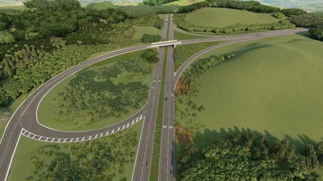 El Estanquillo, “el nuevo modelo de vías 5G” financiado por la nación, sin peajes