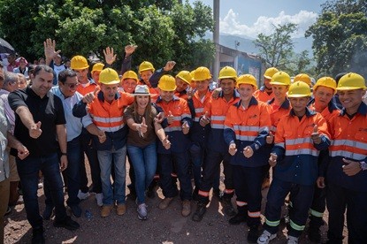 Gobernación del Cesar inicia obras en la vía Tocaimo – Nuevas Flores