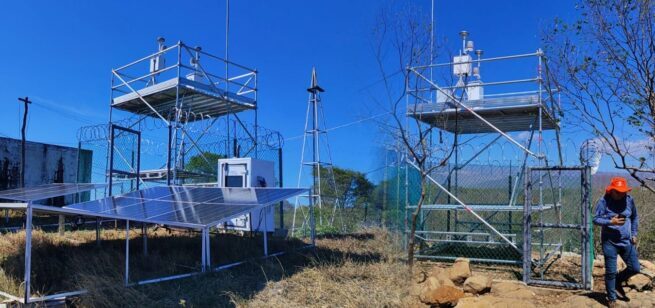 Instalan estaciones de monitoreo de calidad del aire en resguardo indígena en La Guajira