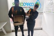 Policía rescató cinco zarigüeyas que habían halladas dentro de una caja en Aguachica