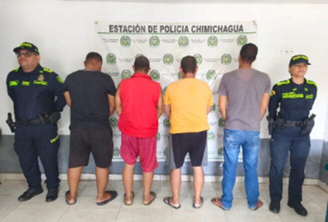Cuatro capturados por corrupción de alimentos en Chimichagua