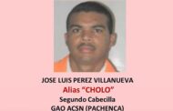 Golpe contundente contra ACSN; dado de baja alias ‘Cholo’