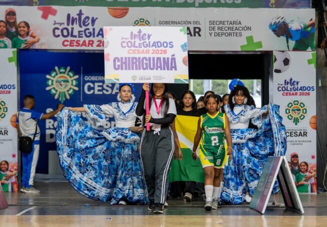 Más de 1.500 deportistas ya viven los Intercolegiados 2026 en Valledupar