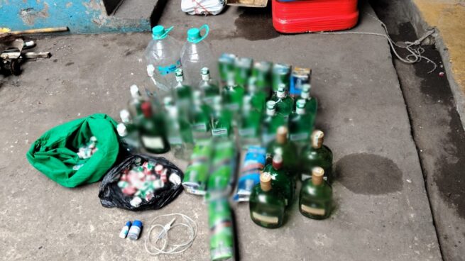 Incautado licor adulterado en La Jagua de Ibirico, Cesar