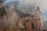 Rusia ataca la Academia de Ciencias de Kiev en una ola de bombardeos con al menos 7 muertos