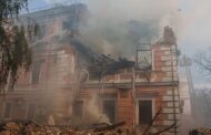 Rusia ataca la Academia de Ciencias de Kiev en una ola de bombardeos con al menos 7 muertos