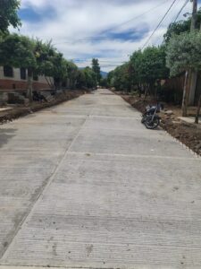 Impulsan la pavimentación de once tramos viales en Aguachica.