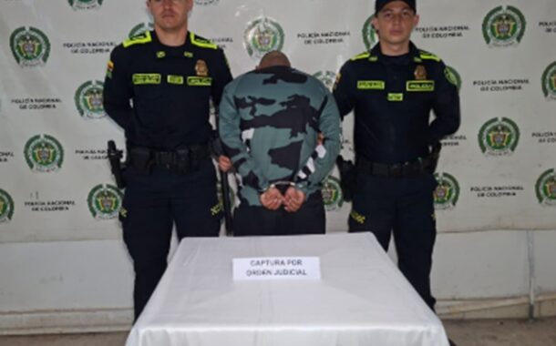 Hombre capturado en Aguachica, a cumplir condena por hurto calificado y agravado