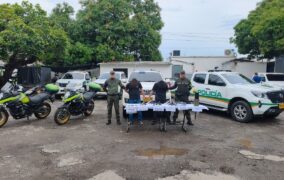 Capturados en Cesar por porte de armas y uso restringido de elementos de las Fuerzas Armadas