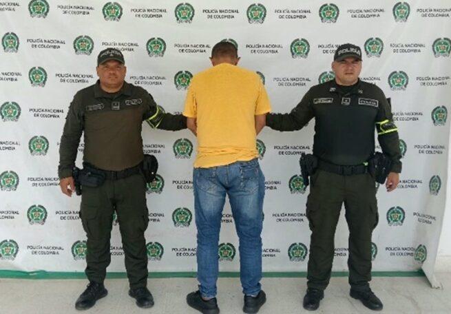 Cayó por homicidio agravado en Curumaní, Cesar