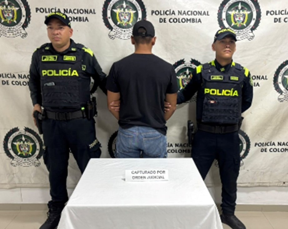 Capturado para cumplir condena por violencia intrafamiliar agravada