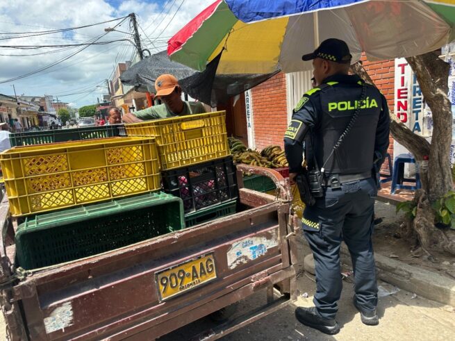 Policía Cesar adelanta acciones preventivas contra el trabajo infantil y la mendicidad
