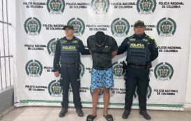 Capturado en Valencia de Jesús (Valledupar), a alias El Guajiro, responsable de dos homicidios en Santa Marta