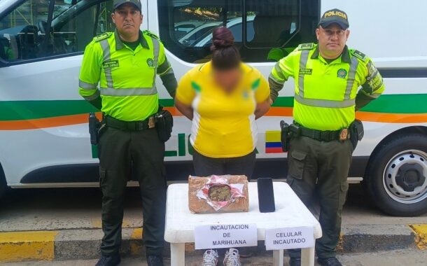En la vía Bosconia–Valledupar, capturada mujer con marihuana