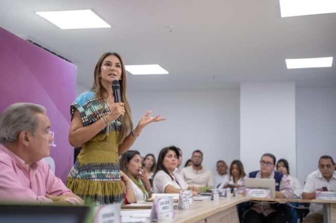 Gobernadora del Cesar marcó acciones para prevenir la violencia intrafamiliar y proteger a las familias