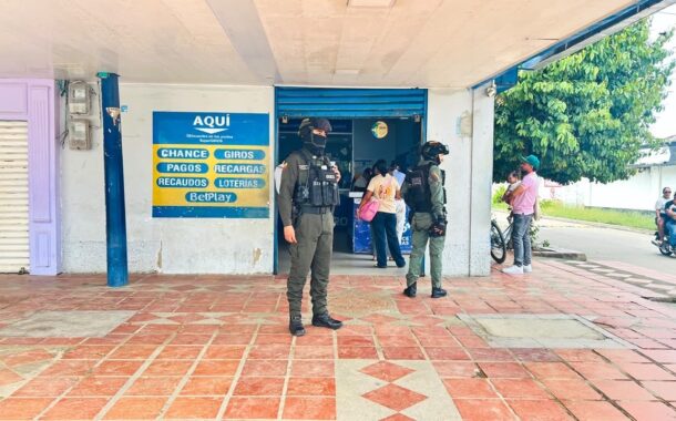 Policía fortalece la seguridad y prevención en sectores estratégicos de Curumaní, Cesar