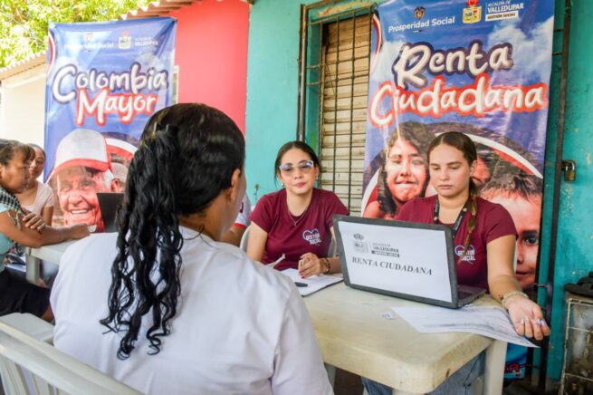 Según Prosperidad Social, Valledupar cumplió el 100 % en Renta Ciudadana
